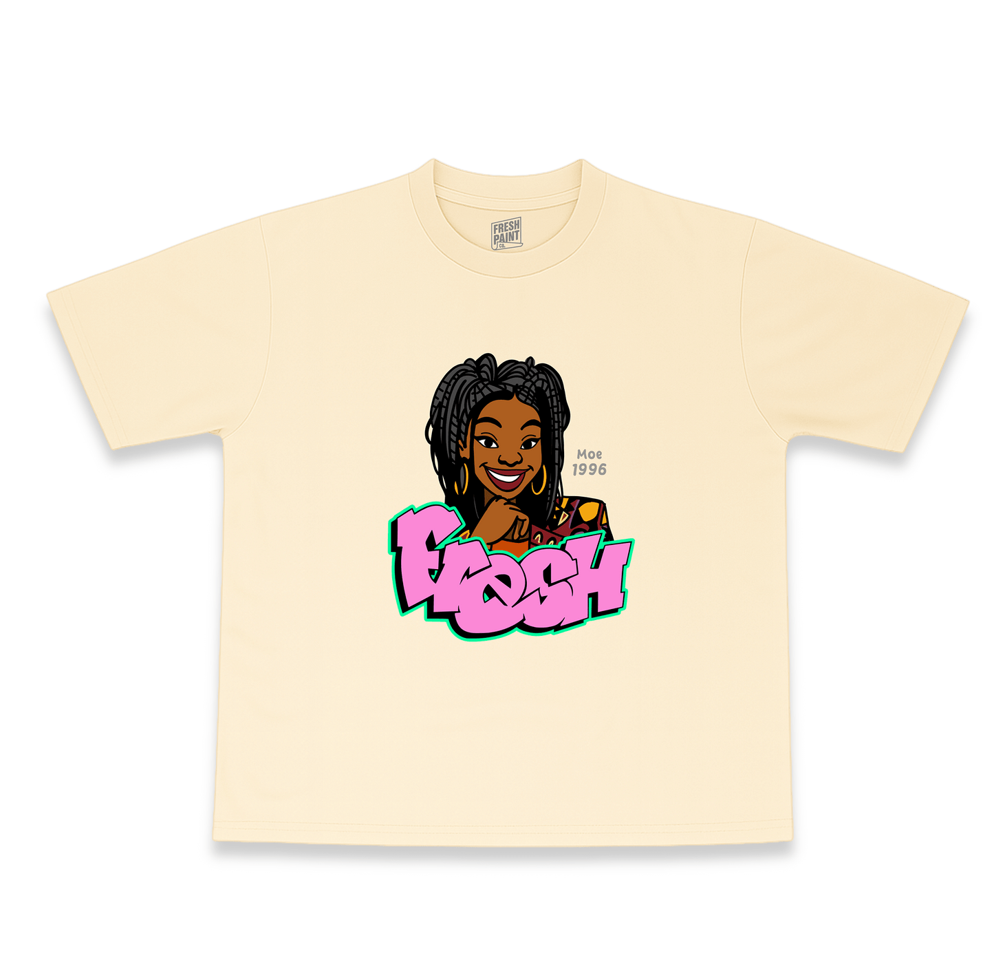 FRESH MOESHA TEE (3 COLOR OPTIONS)