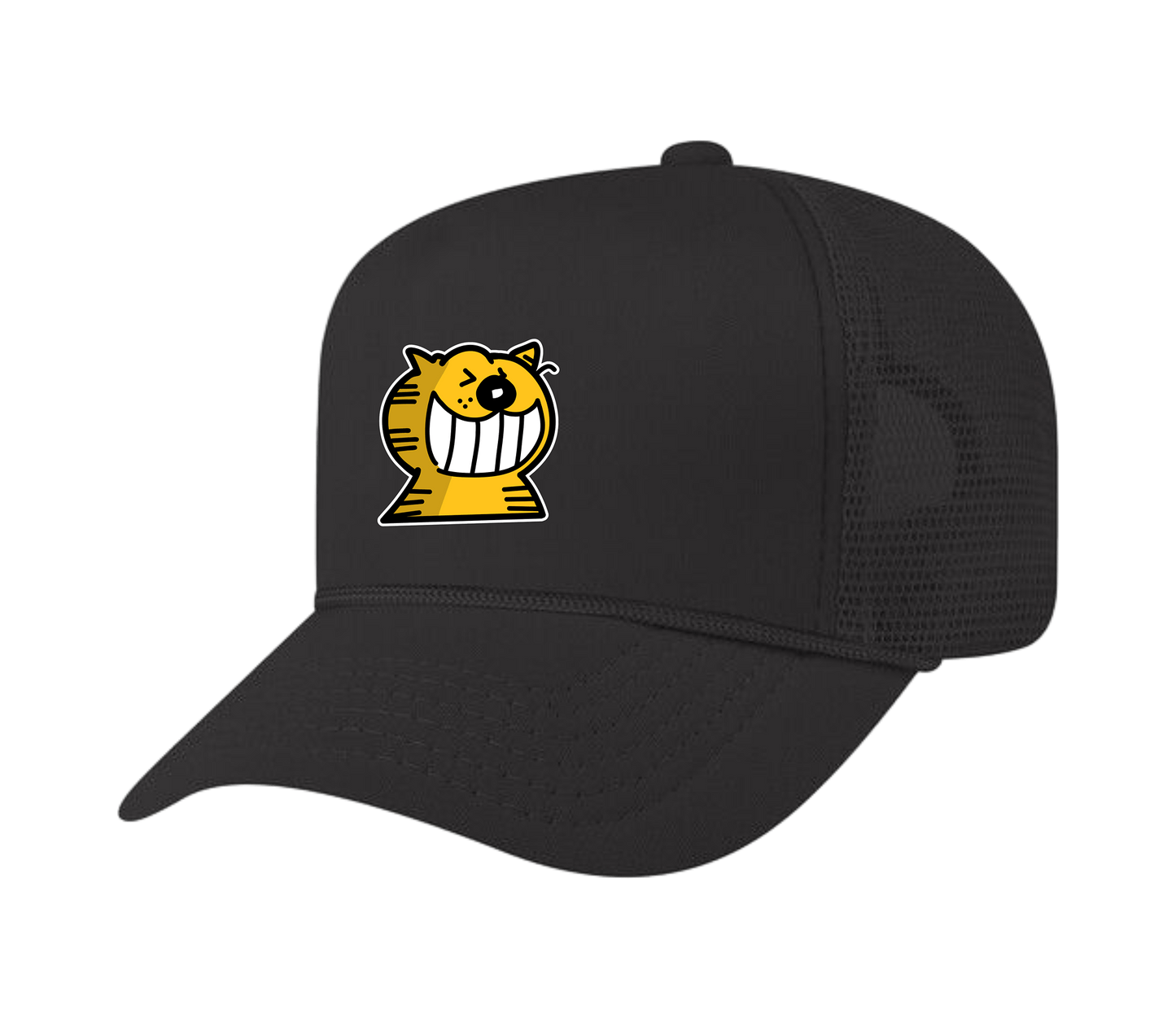 SHININ' CAT TRUCKER (BLACK)