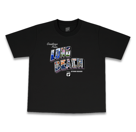 GREETINGS LBC TEE (4 COLOR OPTIONS)