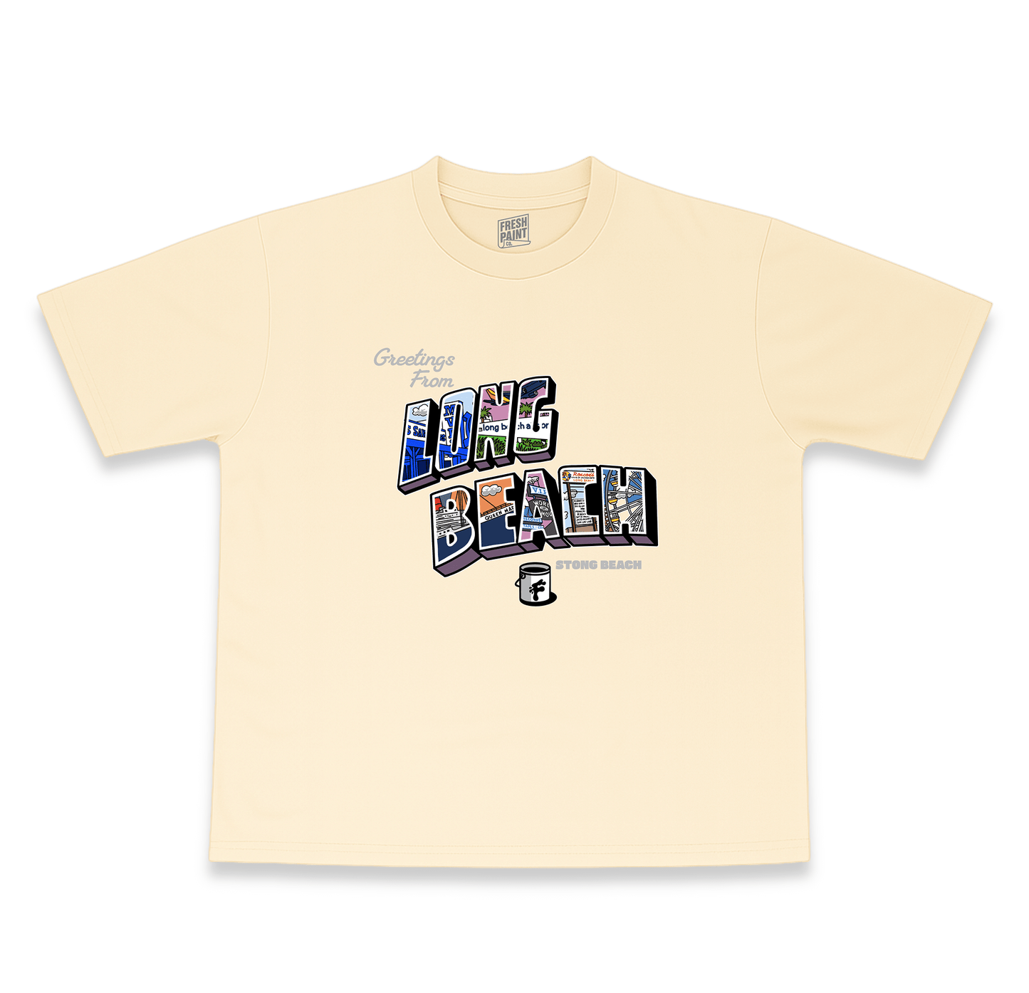 GREETINGS LBC TEE (4 COLOR OPTIONS)