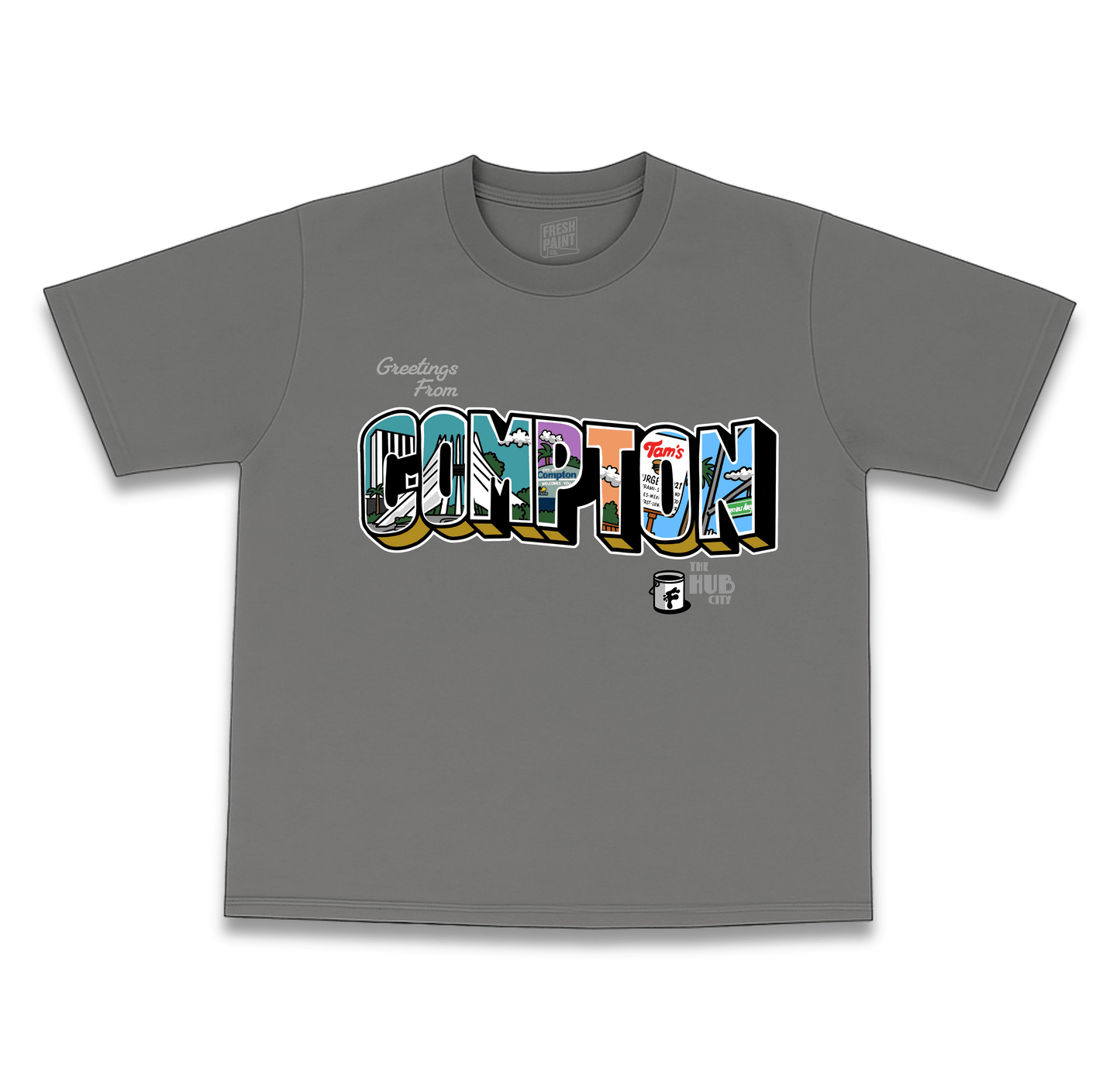 GREETINGS CPT TEE (4 COLOR OPTIONS)