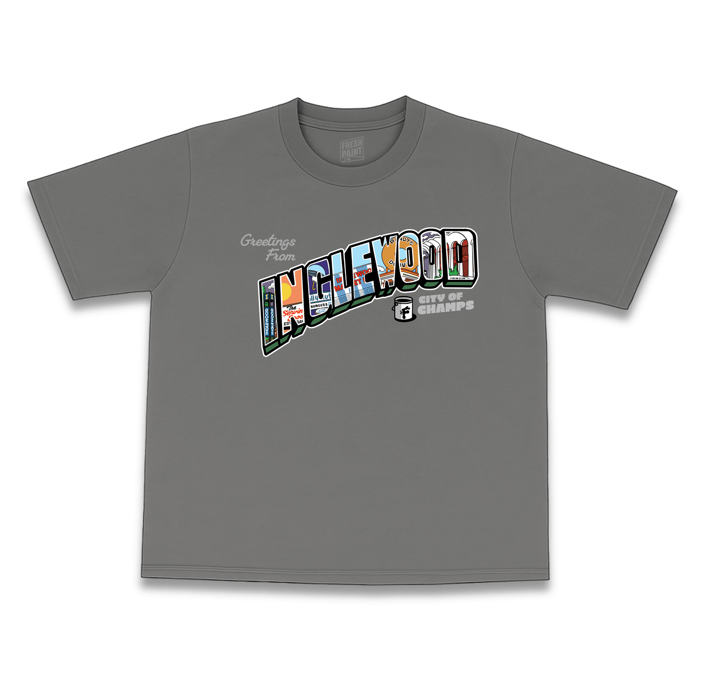GREETINGS INGLEWOOD TEE (4 COLOR OPTIONS)