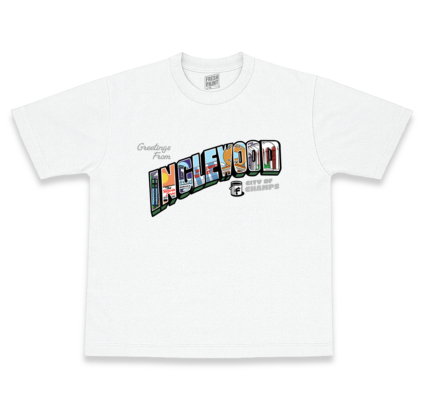GREETINGS INGLEWOOD TEE (4 COLOR OPTIONS)