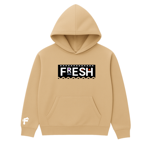 FRESH MARTIN LOGO HOODIE (2 COLOR OPTIONS)