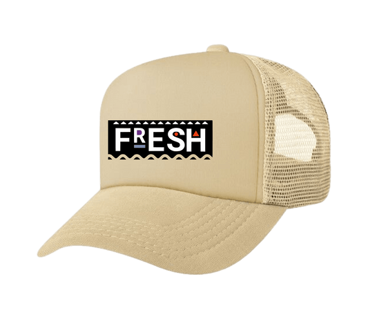 FRESH MARTIN TV SHOW LOGO (TAN)