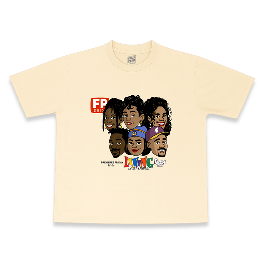 LIVING SINGLE TEE (3 CLOLOR OPTIONS)