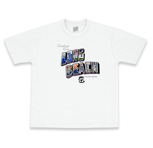 GREETINGS LBC TEE (4 COLOR OPTIONS)