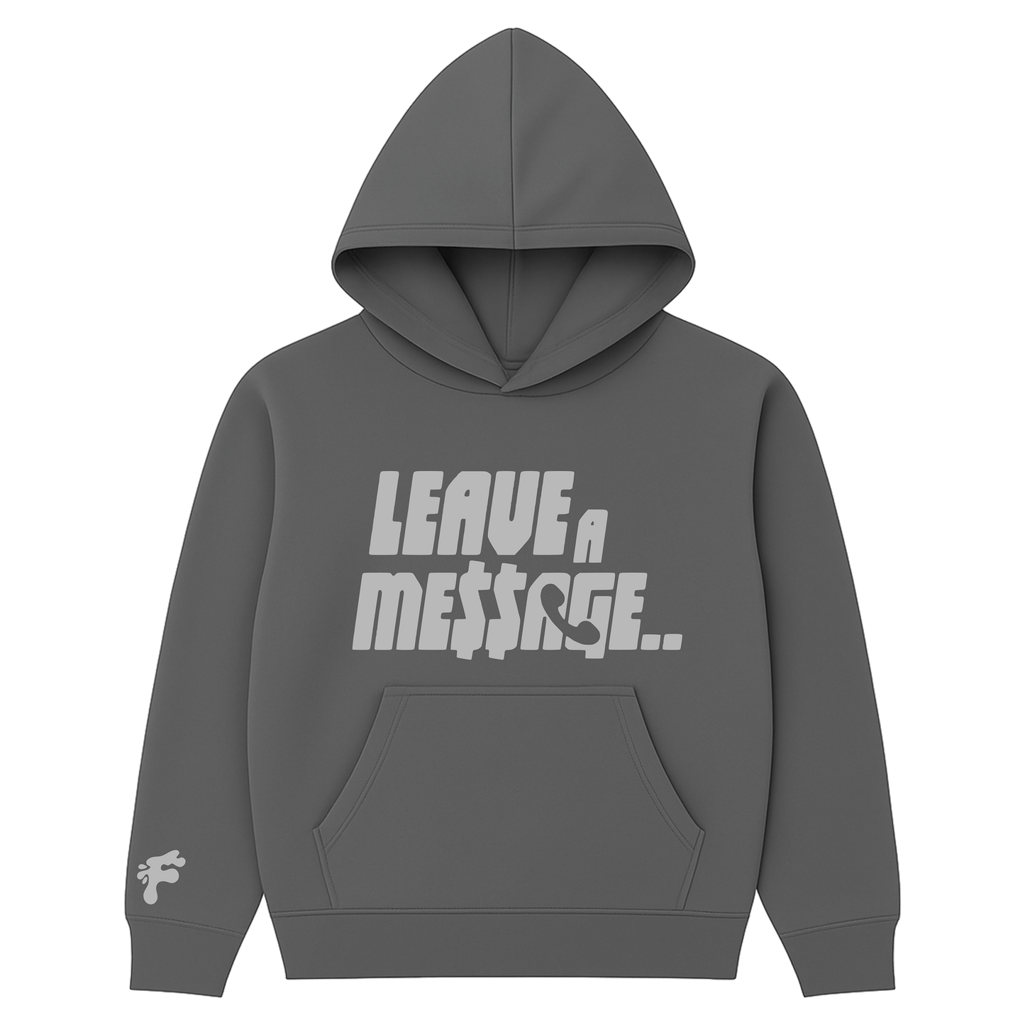 LEAVE A ME$$AGE (DARK GRAY/GRAY)
