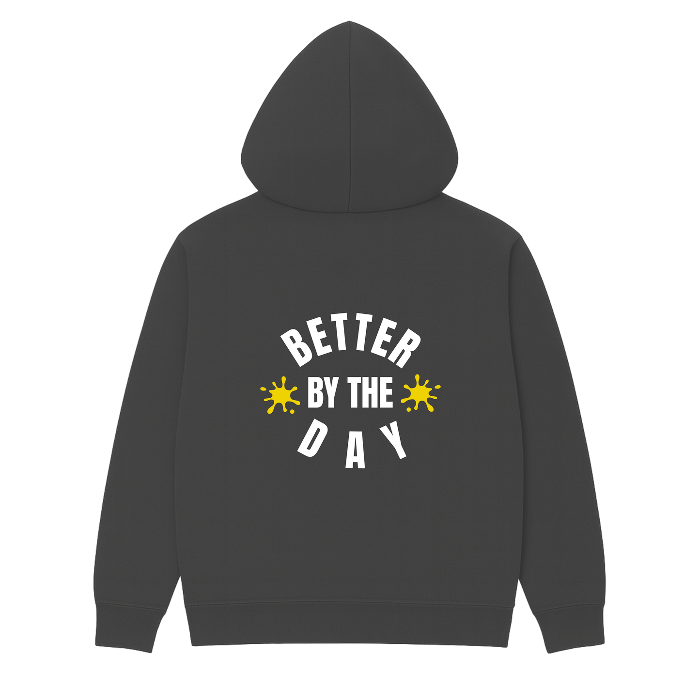 FRESH PAINT CORE HOODIE — BLACK