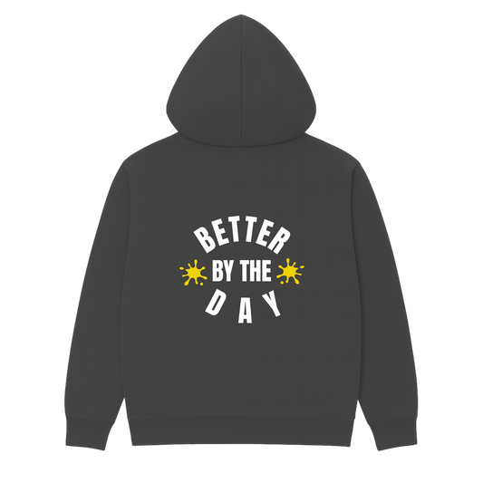 FRESH PAINT CORE HOODIE — BLACK