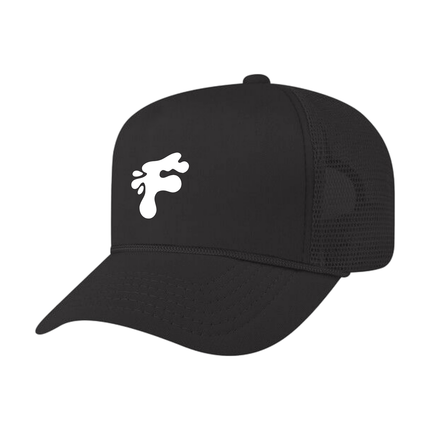 PAINT FROP "F" TRUCKER — BLACK/WHITE