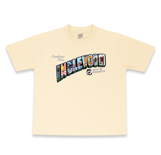 GREETINGS INGLEWOOD TEE (4 COLOR OPTIONS)