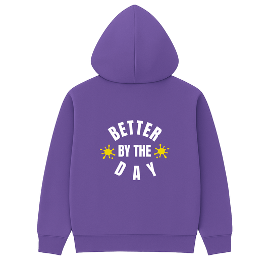 FRESH PAINT CORE HOODIE— PURPLE