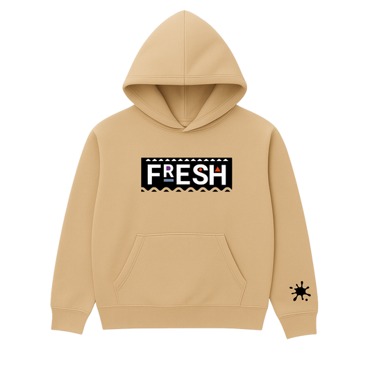 FRESH MARTIN LOGO HOODIE (2 COLOR OPTIONS)